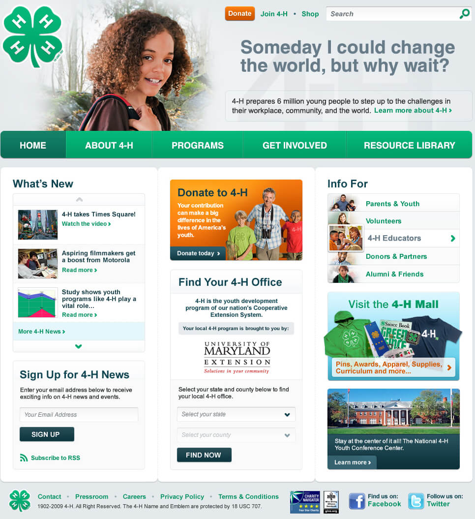 4-H Homepage