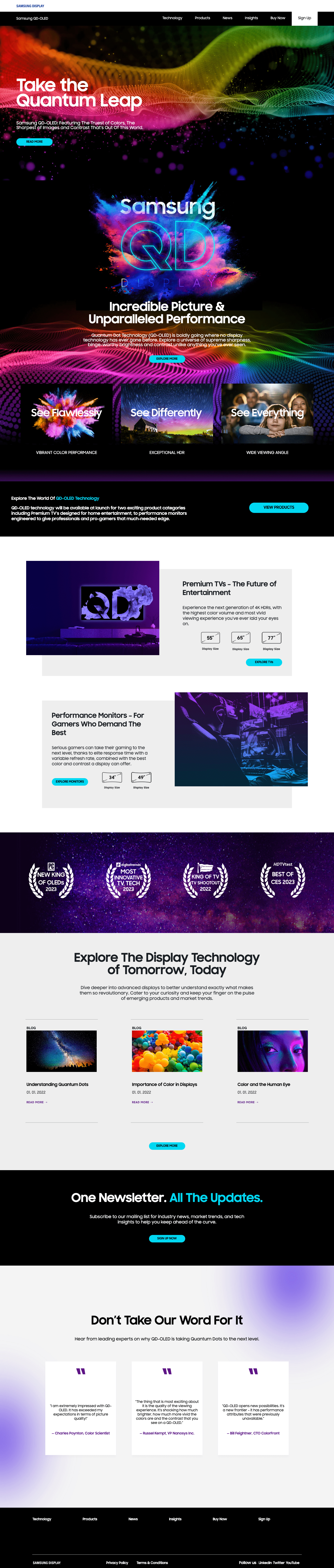 Samsung Display: QD-OLED Innovate